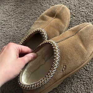 UGG Men's Tan Suede Slip-Ons